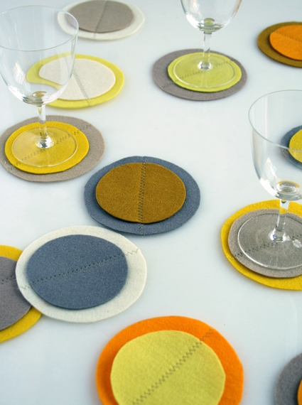 Gold and Silver Coasters | Purl Soho