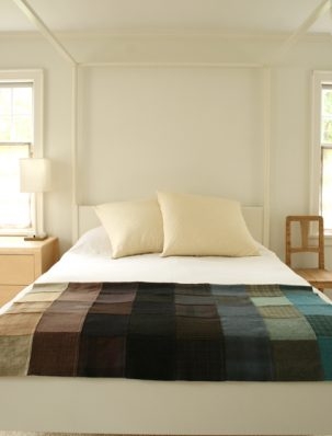 Felted Wool Patchwork Throw | Purl Soho