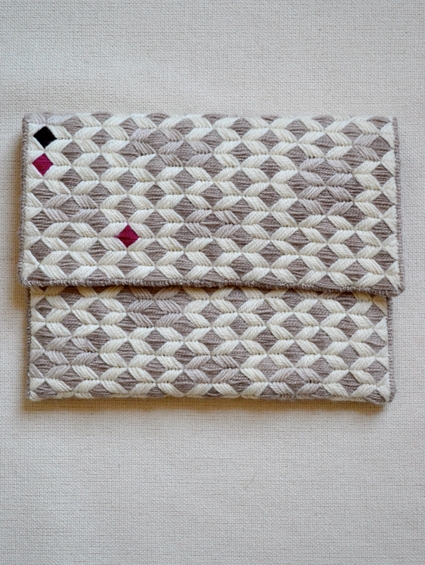 New Year’s Needlepoint Clutch | Purl Soho