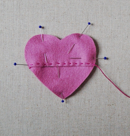 Felt Candy Hearts | Purl Soho