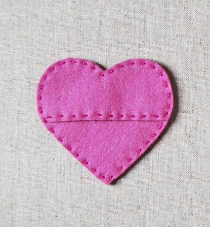 Felt Candy Hearts | Purl Soho