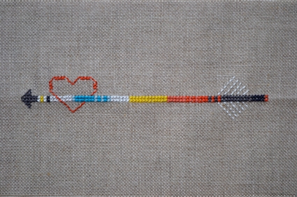 Heart + Arrow Pin Cushion | Purl Soho