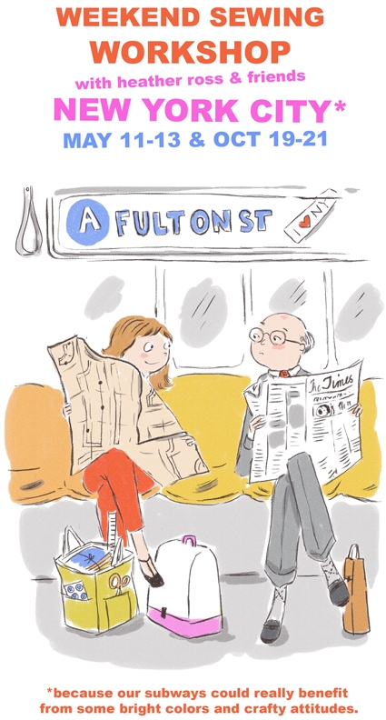 Heather Ross Weekend Sewing Workshops Return! | Purl Soho