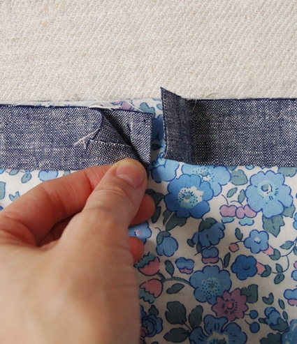 Windowpane Wholecloth Baby Quilt | Purl Soho