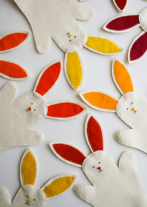 No Sew Felt Bunny Ears - Live Free Creative Co