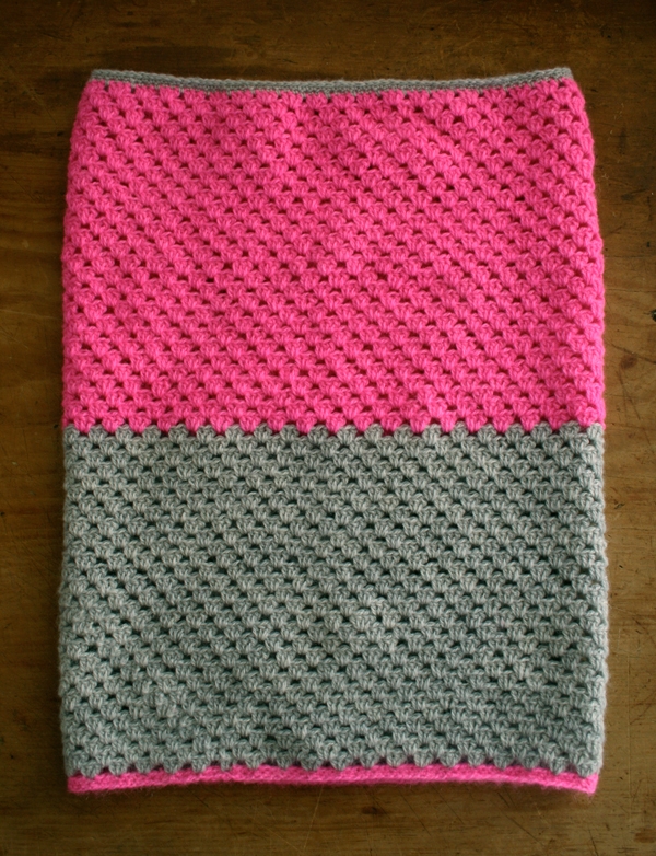 Two-Color Crocheted Cowl | Purl Soho