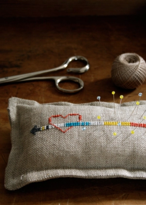 Heart + Arrow Pin Cushion | Purl Soho