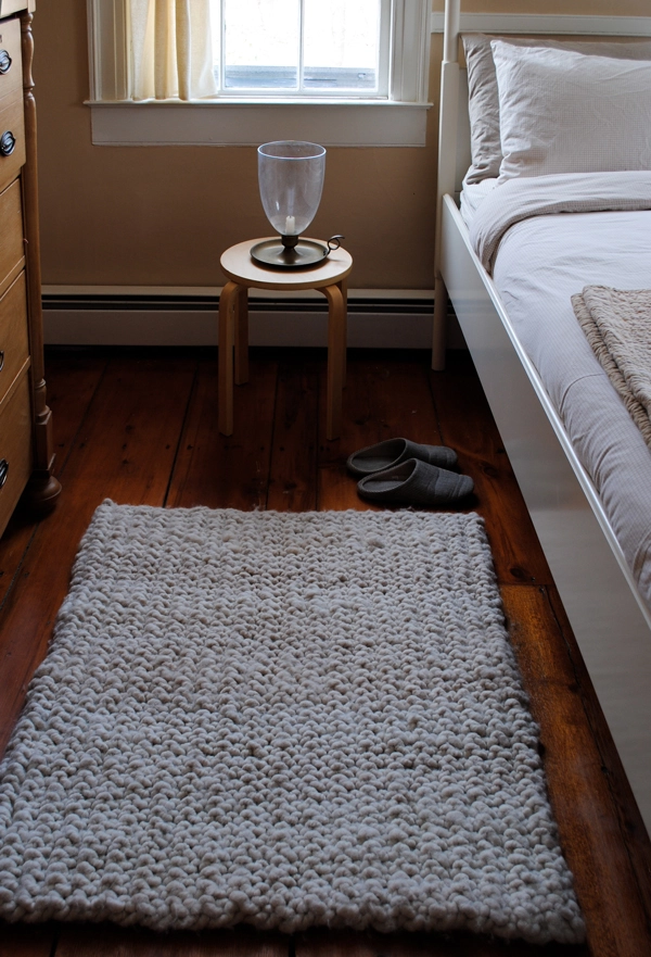 Big Stitch Knit Rug - Purl Soho  Beautiful Yarn For Beautiful