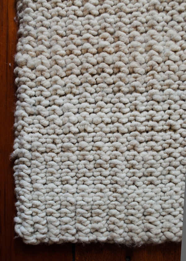 Big Stitch Knit Rug - Purl Soho, Beautiful Yarn For Beautiful KnittingPurl  Soho