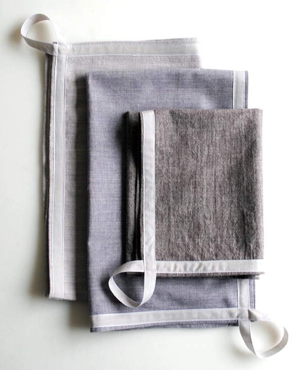 A New Adjustable Apron + Simple Dishtowels | Purl Soho