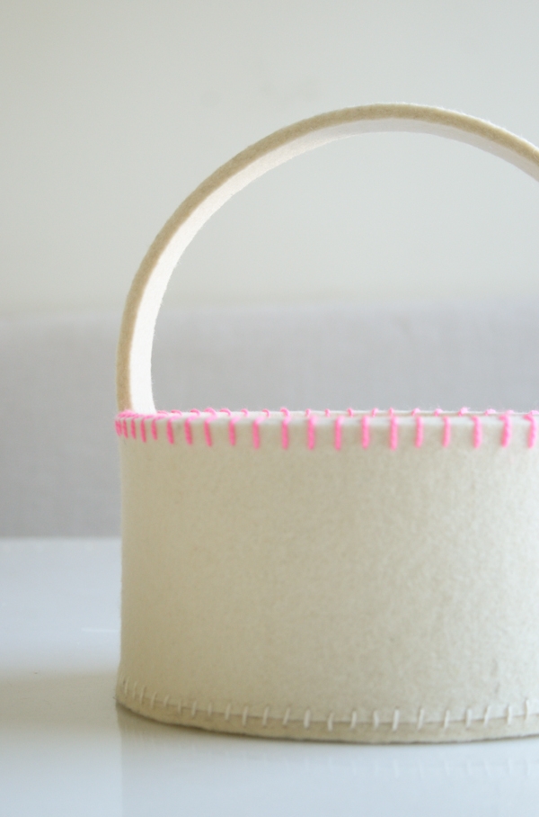 Super Simple Felt Easter Basket | Purl Soho