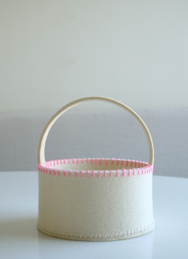 Super Simple Felt Easter Basket | Purl Soho