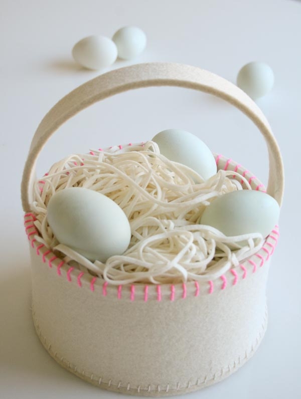 Super Simple Felt Easter Basket | Purl Soho