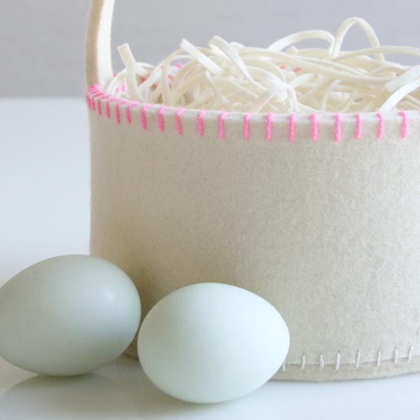 Super Simple Felt Easter Basket | Purl Soho