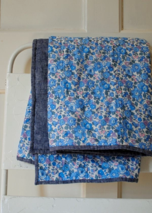 Windowpane Wholecloth Baby Quilt | Purl Soho