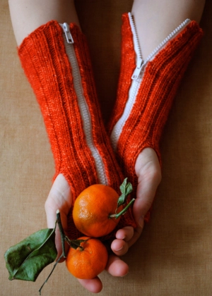 Zippered Hand Warmers | Purl Soho