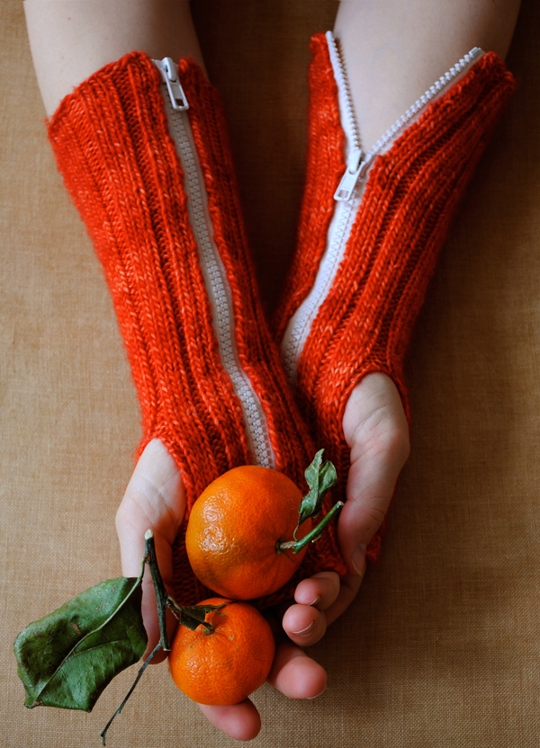 Zippered Hand Warmers | Purl Soho