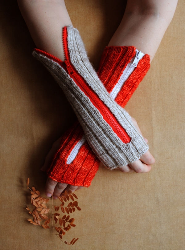 Zippered Hand Warmers | Purl Soho