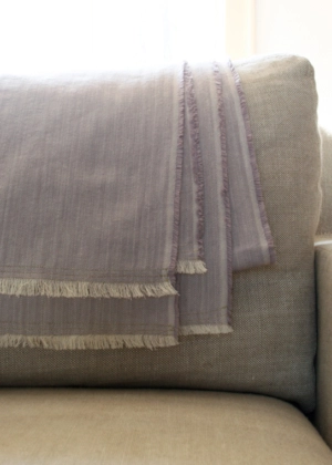 Spring Herringbone Throw | Purl Soho