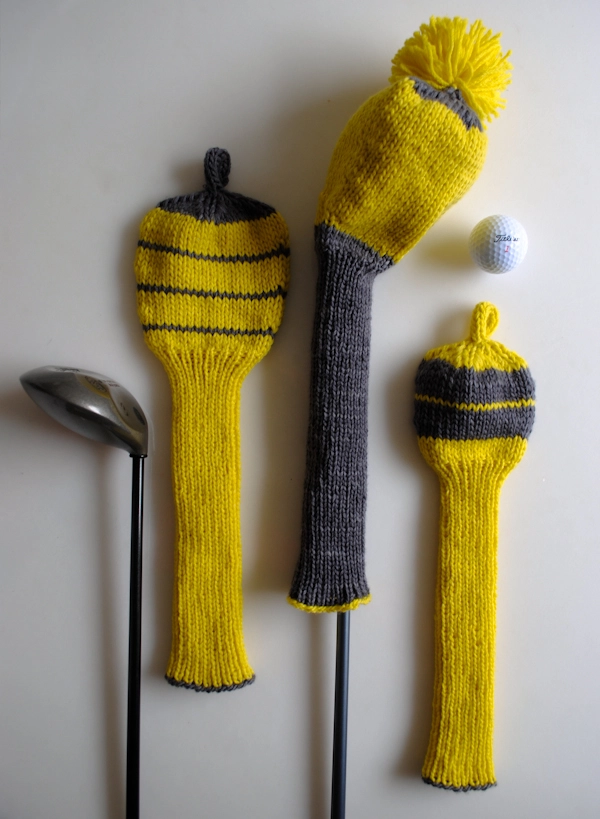 Knit Golf Club Covers | Purl Soho