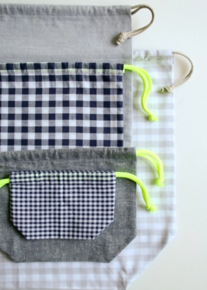 Easy Drawstring Bag: Four New Sizes! | Purl Soho