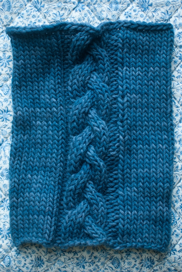 Amy Gropp Forbes of Eclectic Mom: Braided Cowl for Kids | Purl Soho