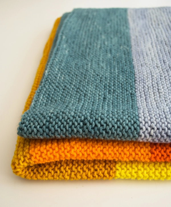 New Super Easy Baby Blanket Purl Soho