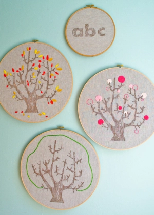 4 Seasons of Embroidery from Purl Soho + Egg Press | Purl Soho