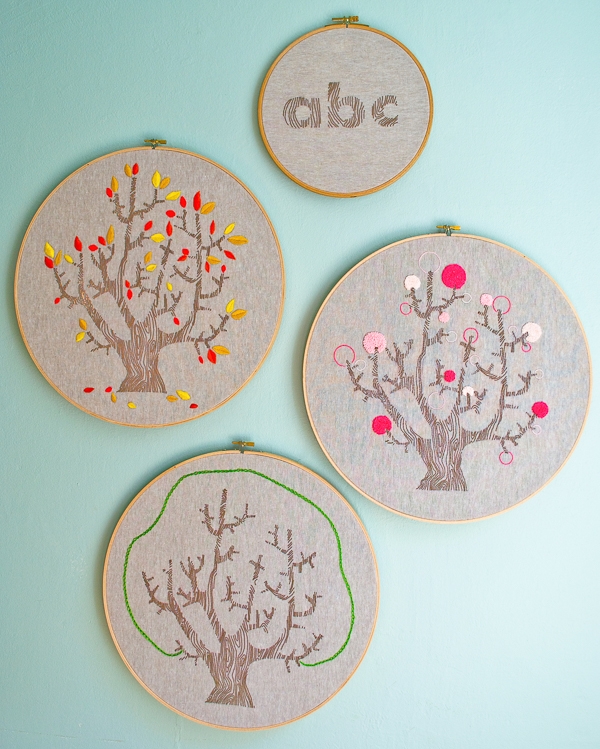 4 Seasons of Embroidery from Purl Soho + Egg Press | Purl Soho