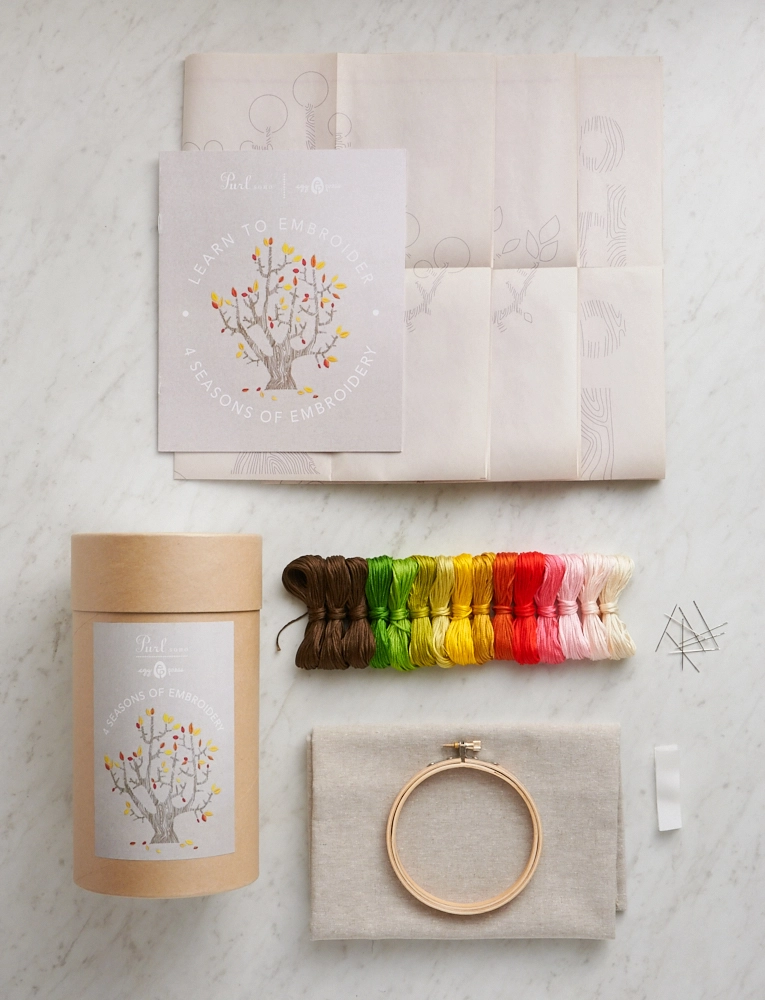 4 Seasons of Embroidery from Purl Soho + Egg Press | Purl Soho