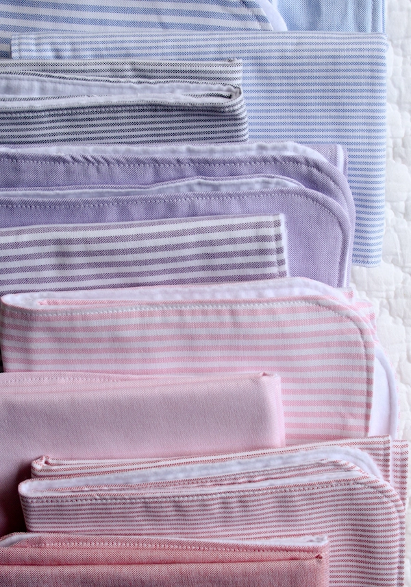 Oxford Burp Cloths | Purl Soho