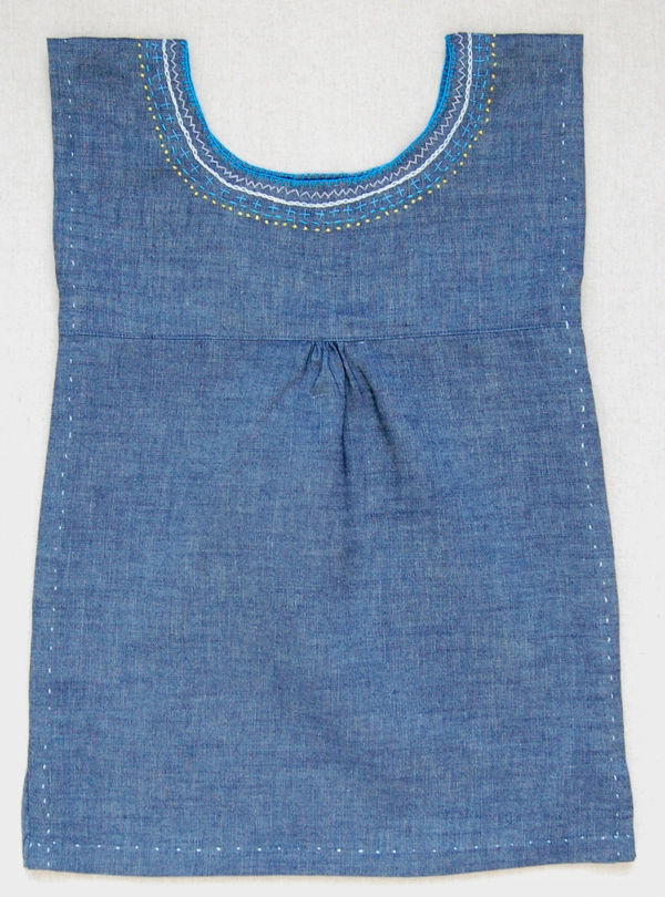 Embroidered Denim Jumper | Purl Soho