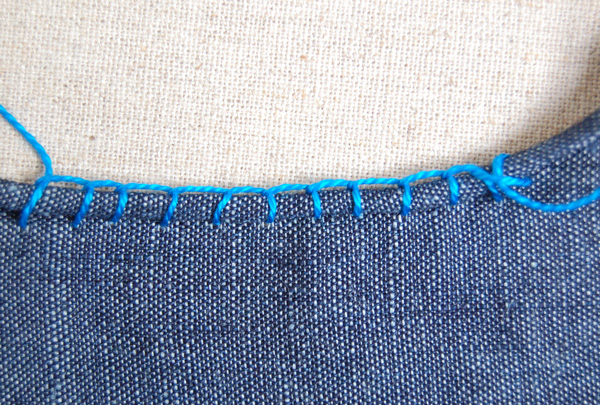 Embroidered Denim Jumper | Purl Soho