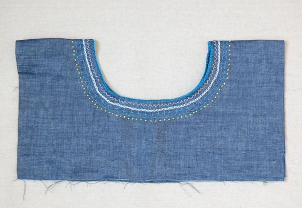 Embroidered Denim Jumper | Purl Soho