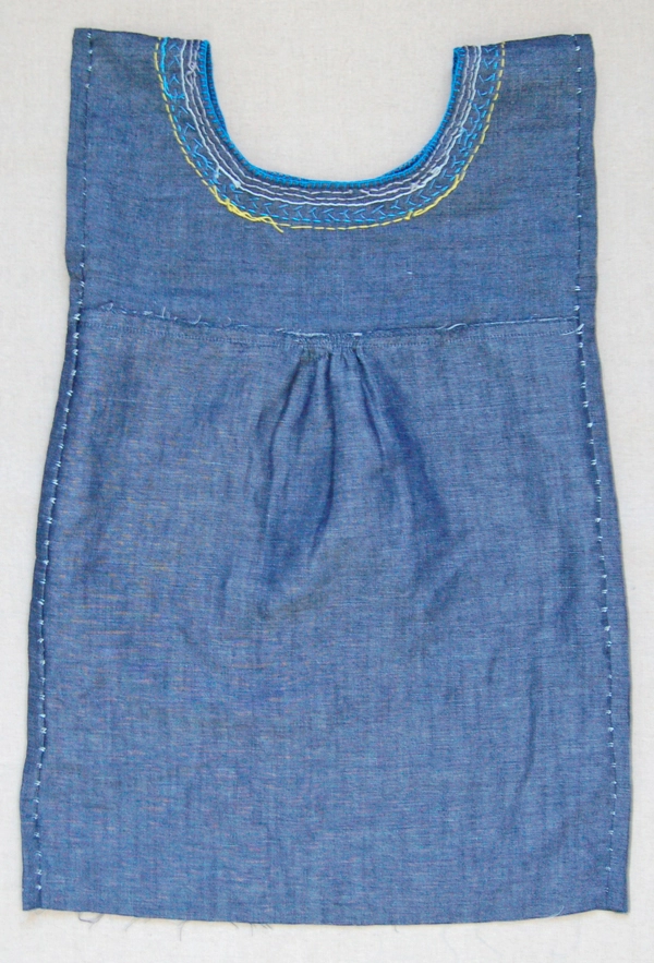 Embroidered Denim Jumper | Purl Soho