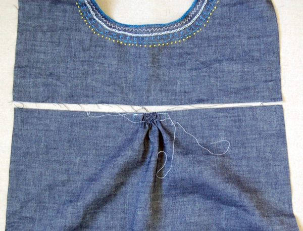 Embroidered Denim Jumper | Purl Soho