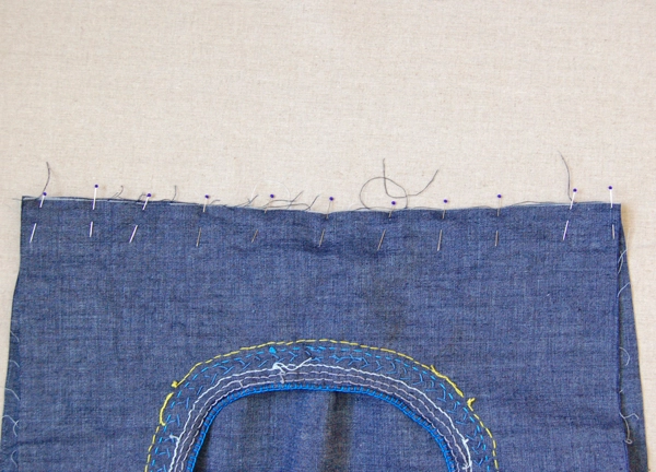 Embroidered Denim Jumper | Purl Soho