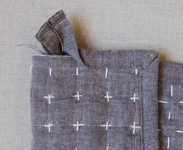 Reversible Sashiko Placemats | Purl Soho