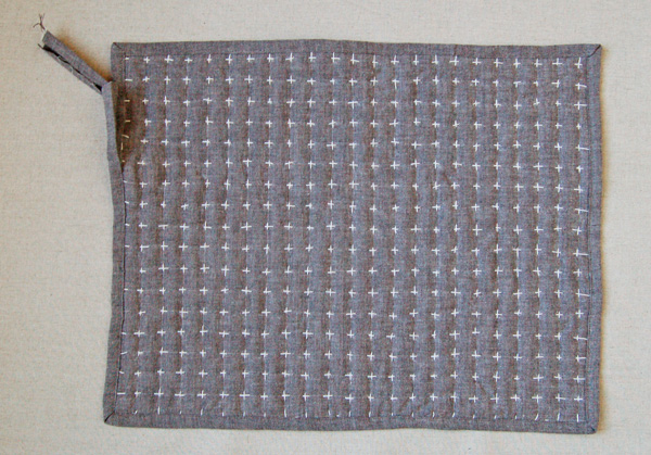 Reversible Sashiko Placemats | Purl Soho