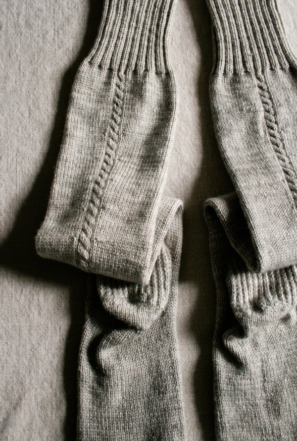 Little Cable Knee Highs | Purl Soho