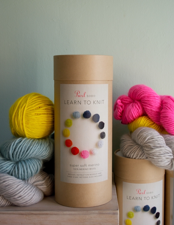 New Purl Soho S Learn To Knit Kit Purl Soho