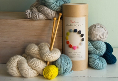 New! Purl Soho's Learn To Knit Kit!