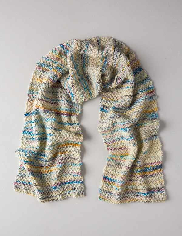 Double Seed Stitch Scarf | Purl Soho