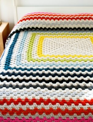 Giant, Giant Granny Square Blanket | Purl Soho