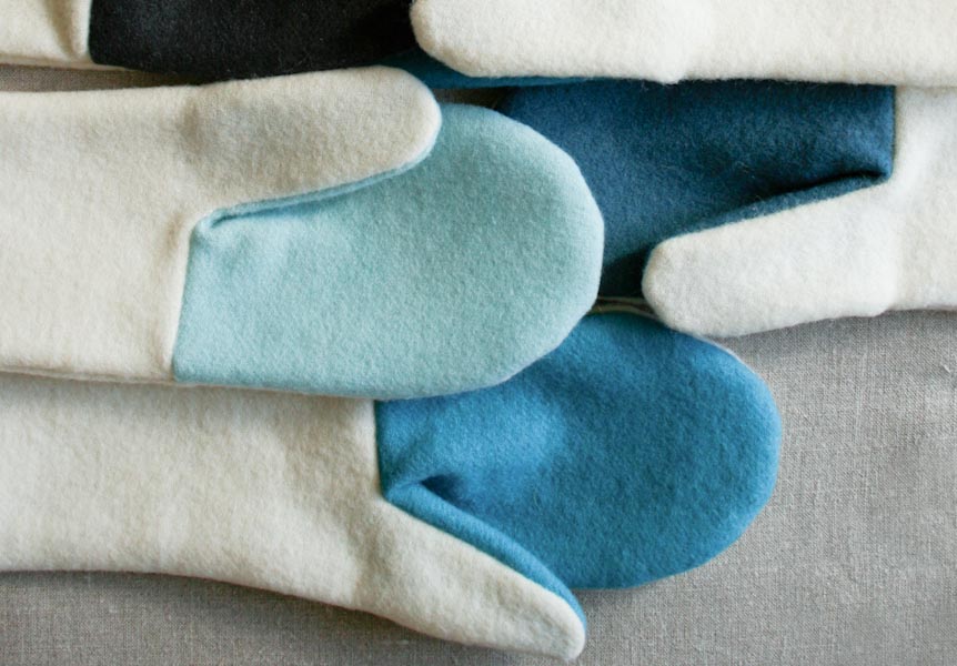 Simple Felted Wool Mittens | Purl Soho