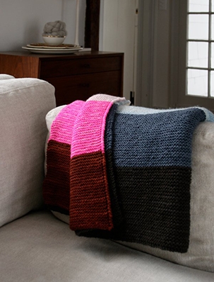 Super Easy Baby Blanket In Morning - Purl Soho, Beautiful Yarn For  Beautiful KnittingPurl Soho