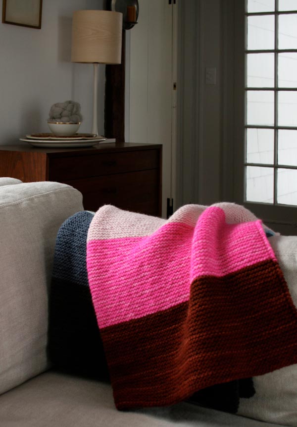 Super Easy Lap Blanket | Purl Soho