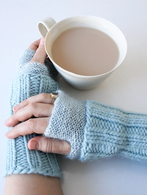 Cuffed Hand Warmers | Purl Soho