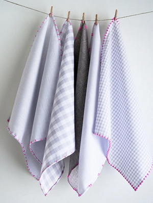 Roll and Dash Hankies | Purl Soho