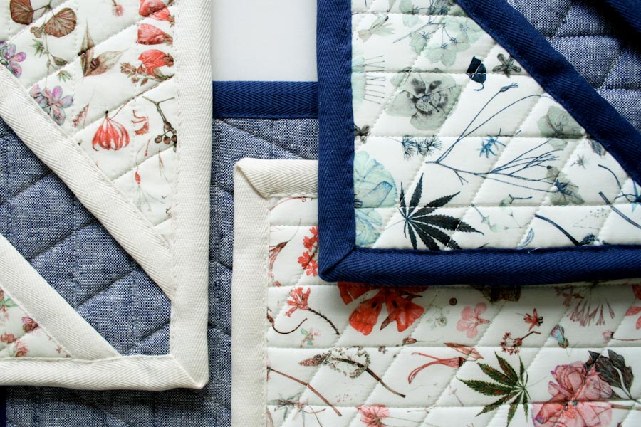 Liberty Hot Pads | Purl Soho